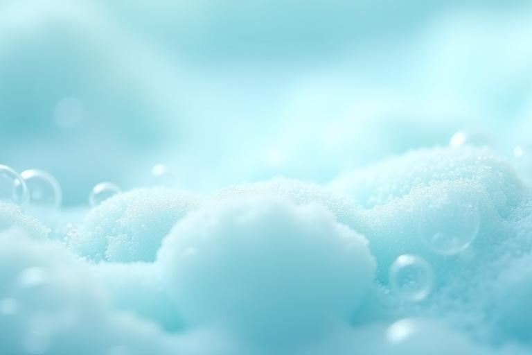 Detaljebillede af miljøvenlig sæbe